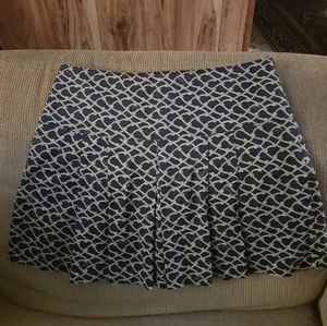 Authentic Burberry Blue Gold Pleated skirt